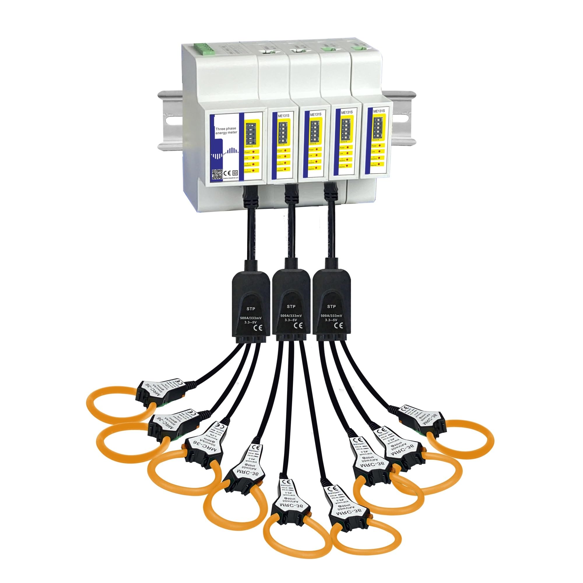 Multi-Circuit-Energiezähler ME131 Rogowski-Spulen-CT-Messgeräte Multifunktions-Smart-Power-Energiezähler(ME131S)