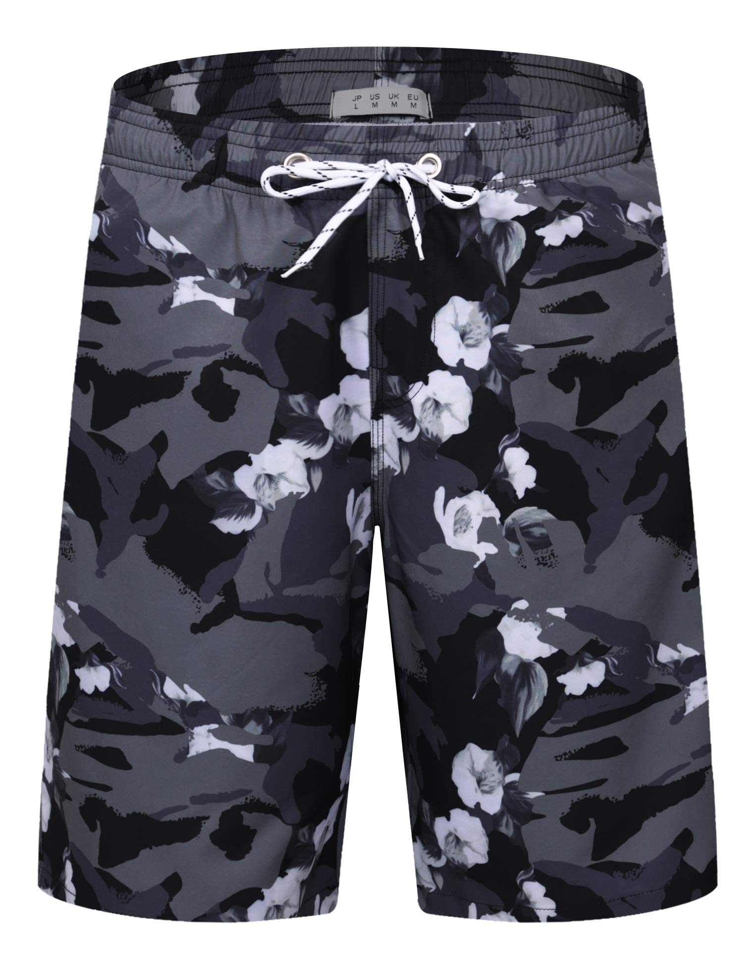 APTRO Costumi Pantaloncini da Bagno Uomo Mare Surf Piscina Stampa Hawaiana Estiva Grande Asciugatura Rapida con Fodera in Rete