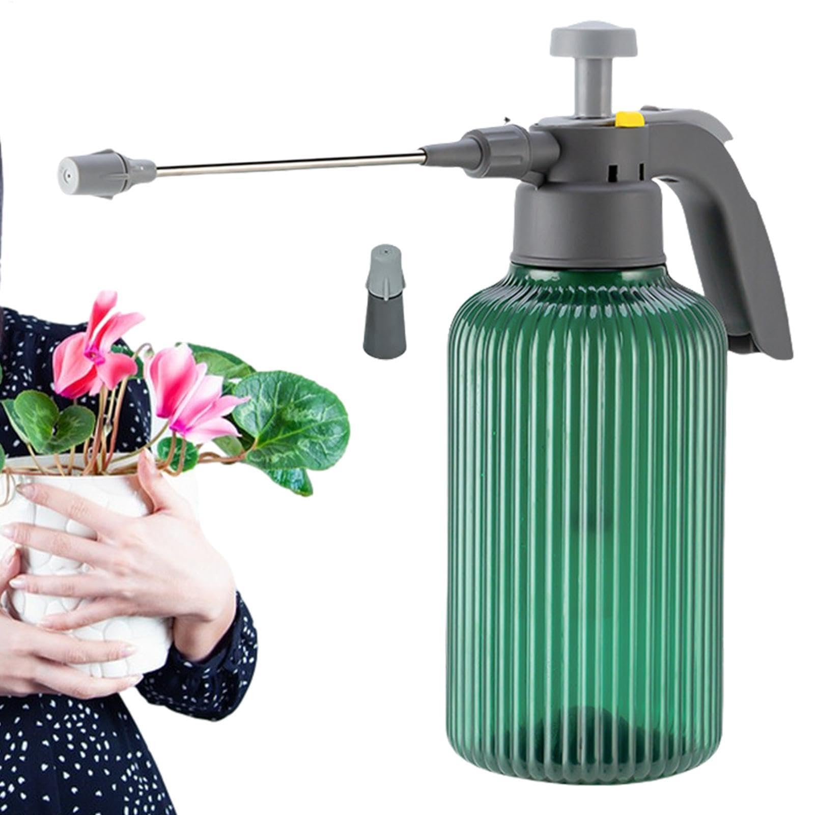 Gießkanne Sprühflasche mit 2 Modi und Zerstäuber | 2 Liter Gießkanne für den Garten für Terrasse Balkon Gartendekoration Haus Blumen Rasen Garten Zimmerpflanzen