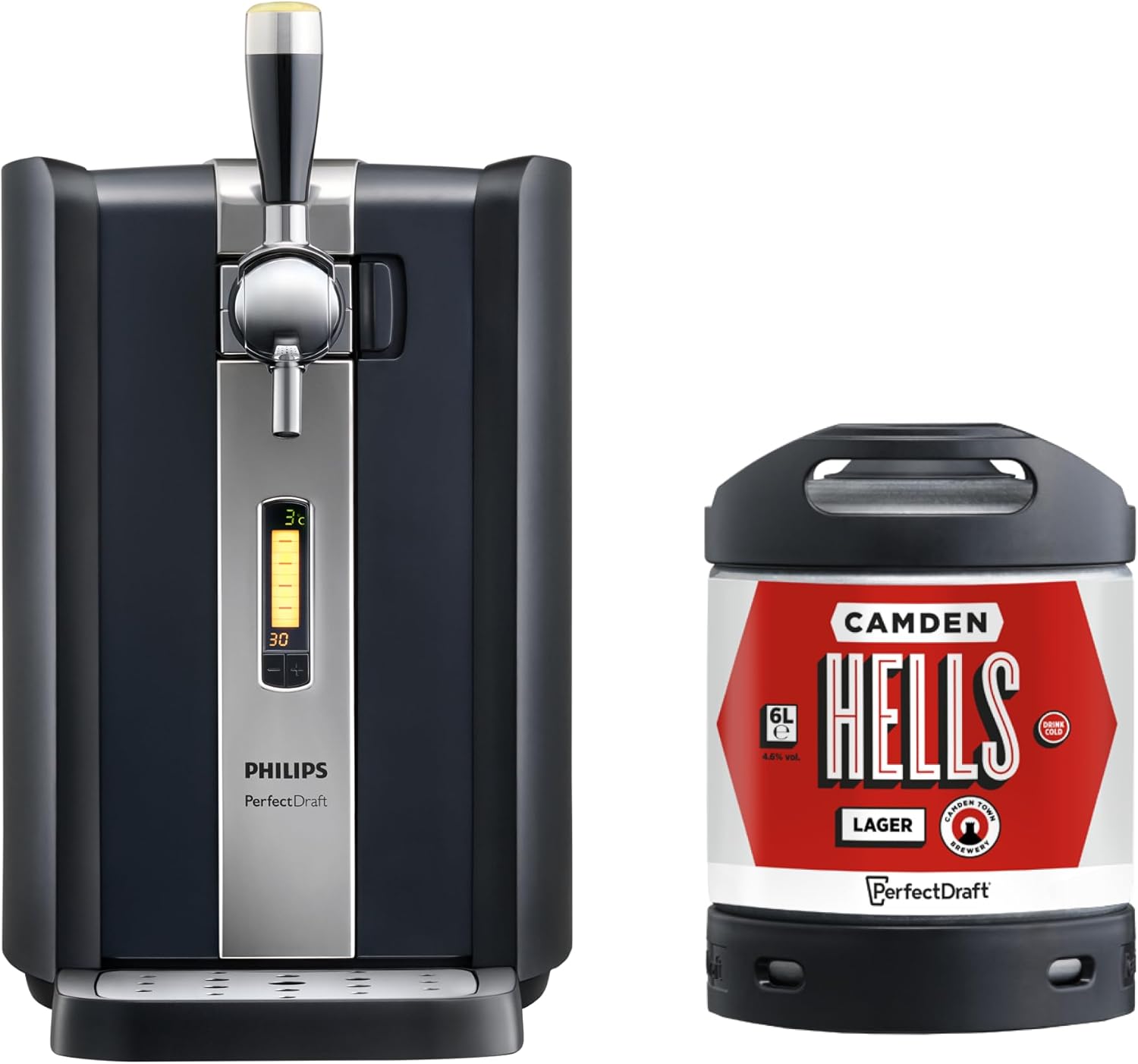 PerfectDraft Phillips Machine Home Beer Cooler and Dispenser System HD