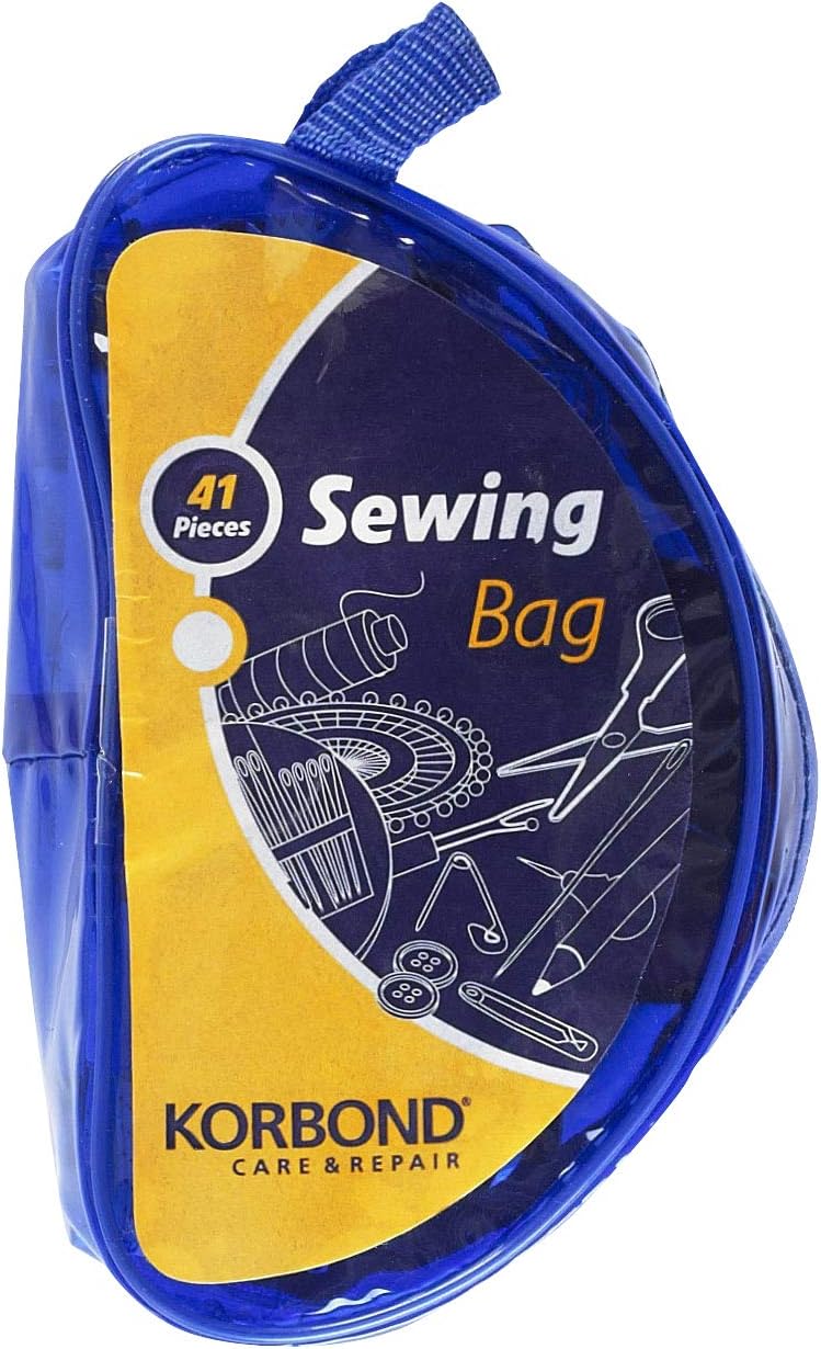 Korbond 41 Piece BagIdeal Sewing Kit for Emergency Repairs