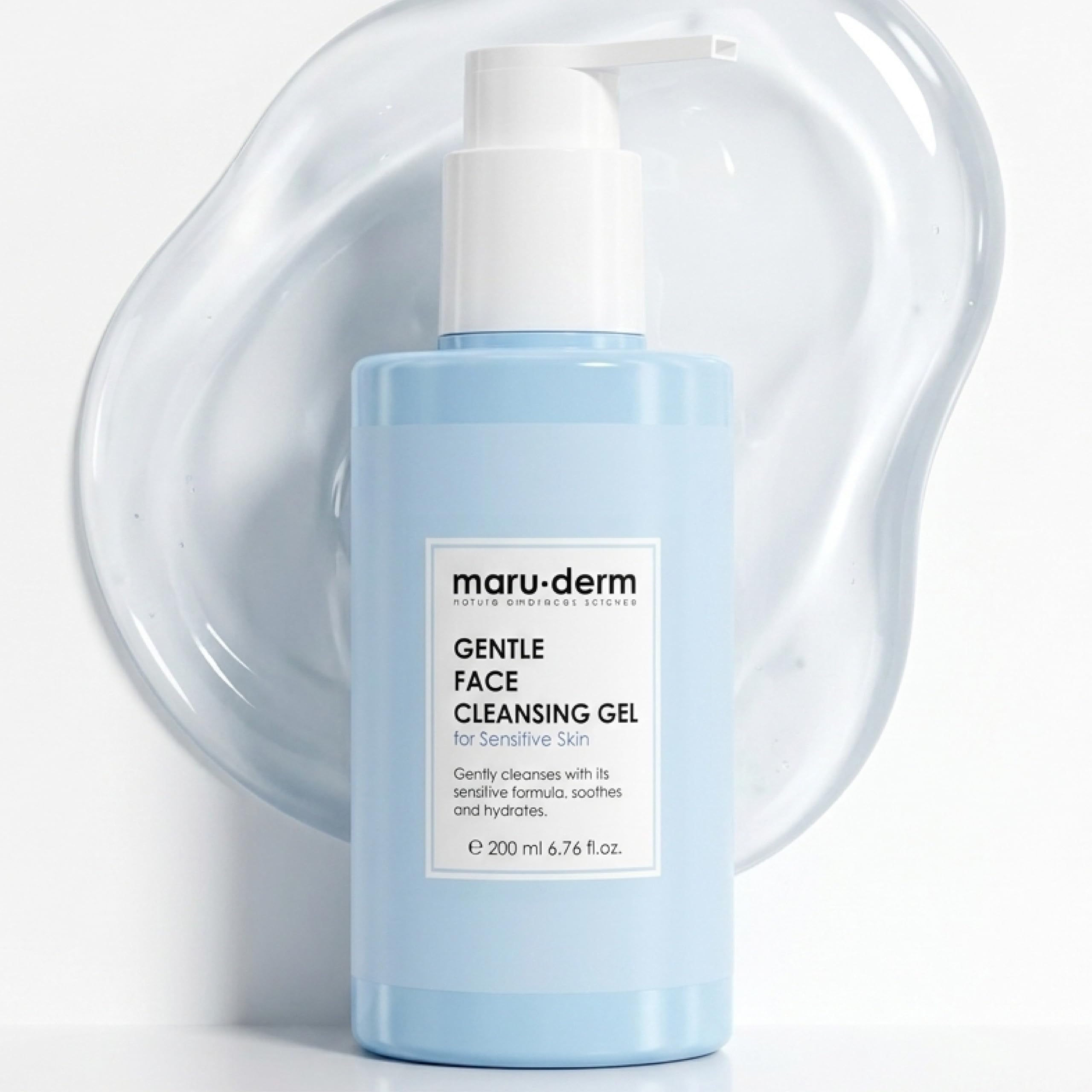 Maru.Derm Maruderm Hassas Ve Atopik Ciltler Için Yüz Temizleme Jeli 200 ml