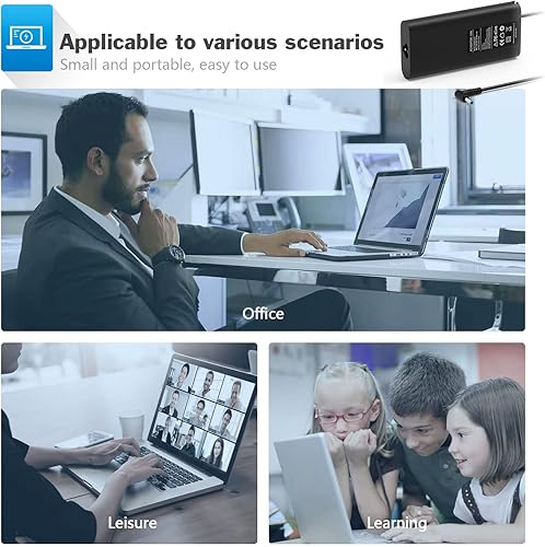 Miniatura 7 de Cargador de portátil de 135 W para HP Spectre x360 HP Pavilion Gaming 15 17 15 ec0013dx 15-ec0751ms L15534-001 TPN-DA11 TPN-CA13 OMEN Cable de