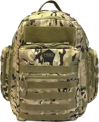 HighSpeedDaddy Baby Diaper Bag Backpack - Large Capacity Baby Bag - Military Grade Quality Multi-Purpose Bag for Dads & Moms