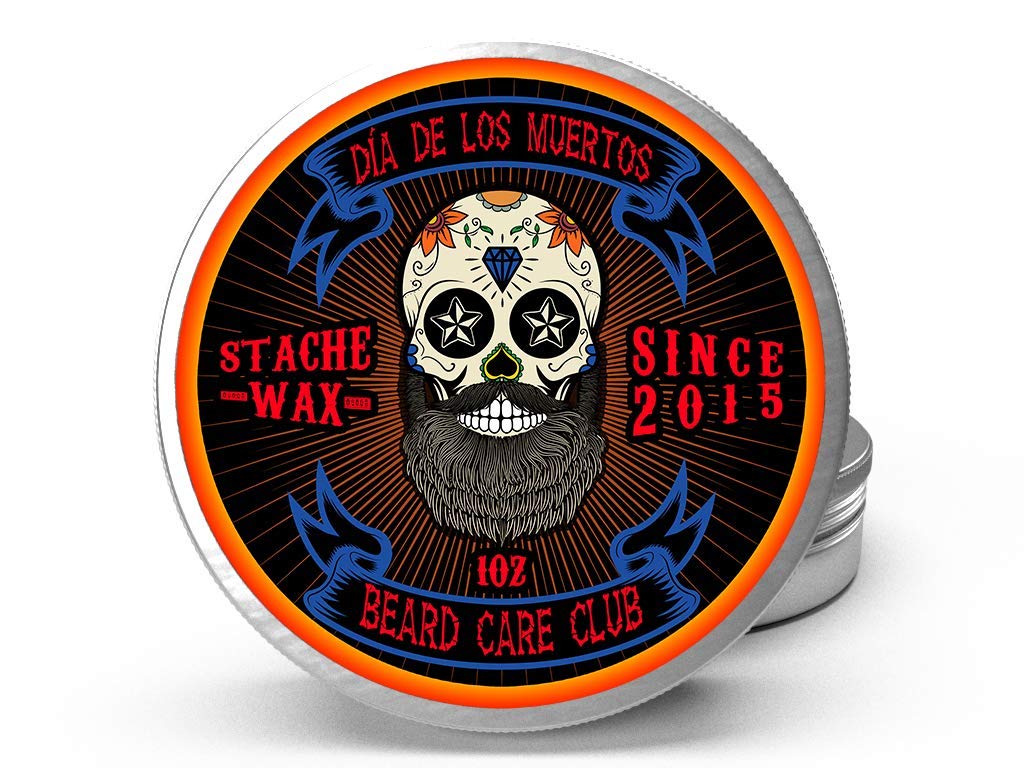 Día de los Muertos Mustache Wax