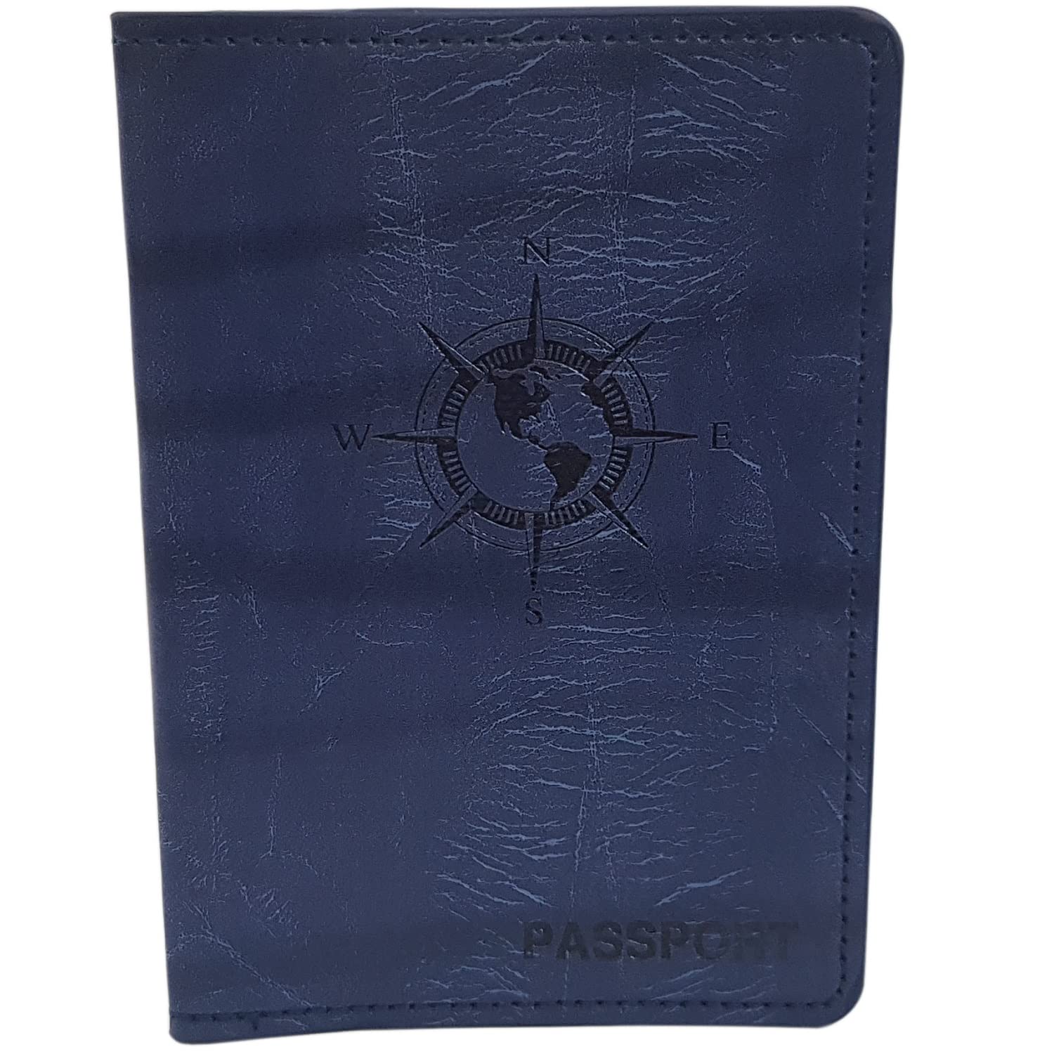 tourtier Passport and Vaccine Card Holder, Passport Cover for Driver License, Credit Card, Passport Wallet (Blue)-picture-34
