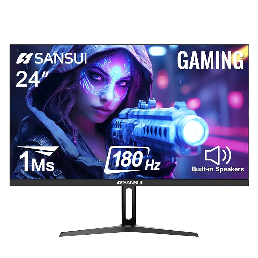 Amazon.com: SANSUI 24 Inch Gaming Monitor 180Hz, Computer