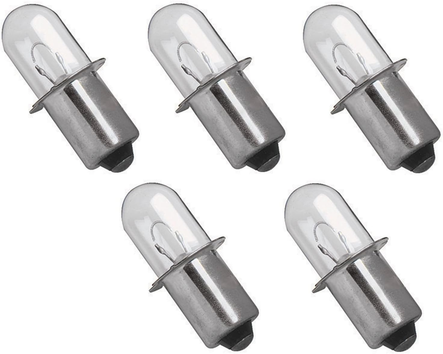KCHEX 5 ryobi 18 VOLT Flashlight Replacement Xenon Bulb 18V P700 P703 FL1800 5 Pack
