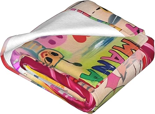 Miniatura 2 de Manta de cantante musical, acogedora y suave, ligera, de franela de forro polar, manta de microfibra cálida, para todas las estaciones, perfecta