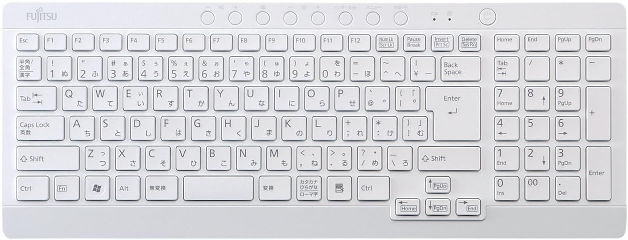 Amazon.co.jp: エレコム キーボードカバー 富士通 デスクトップ 