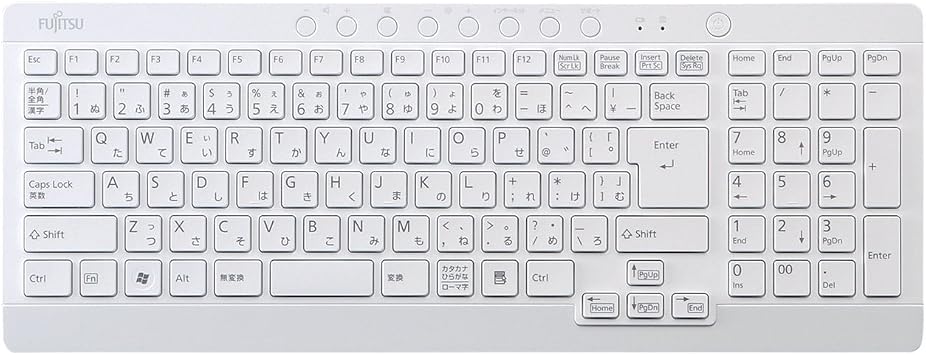 Amazon.co.jp: エレコム キーボードカバー 富士通 デスクトップ 