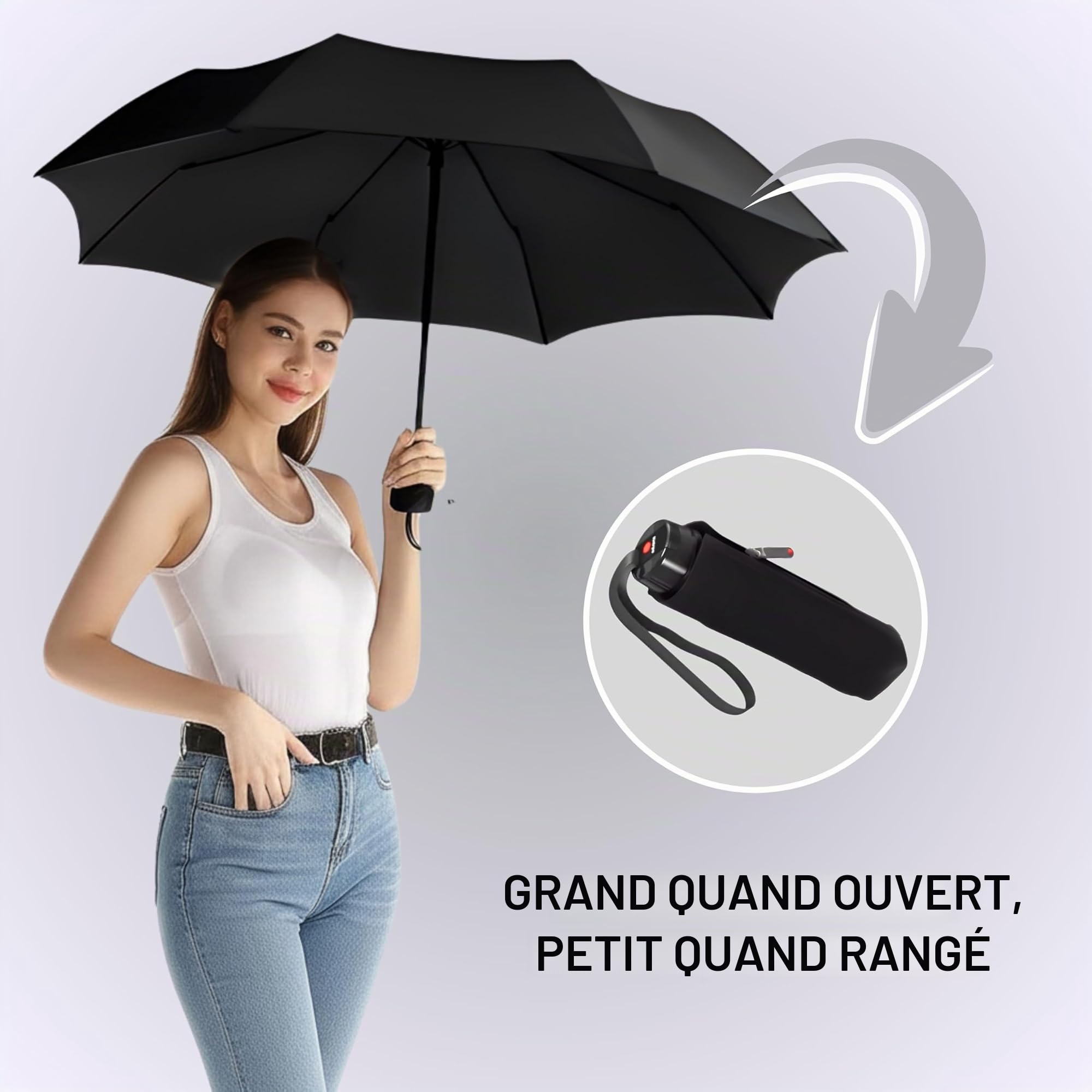 Knirps T.020 Parapluie de poche 19,5 cm