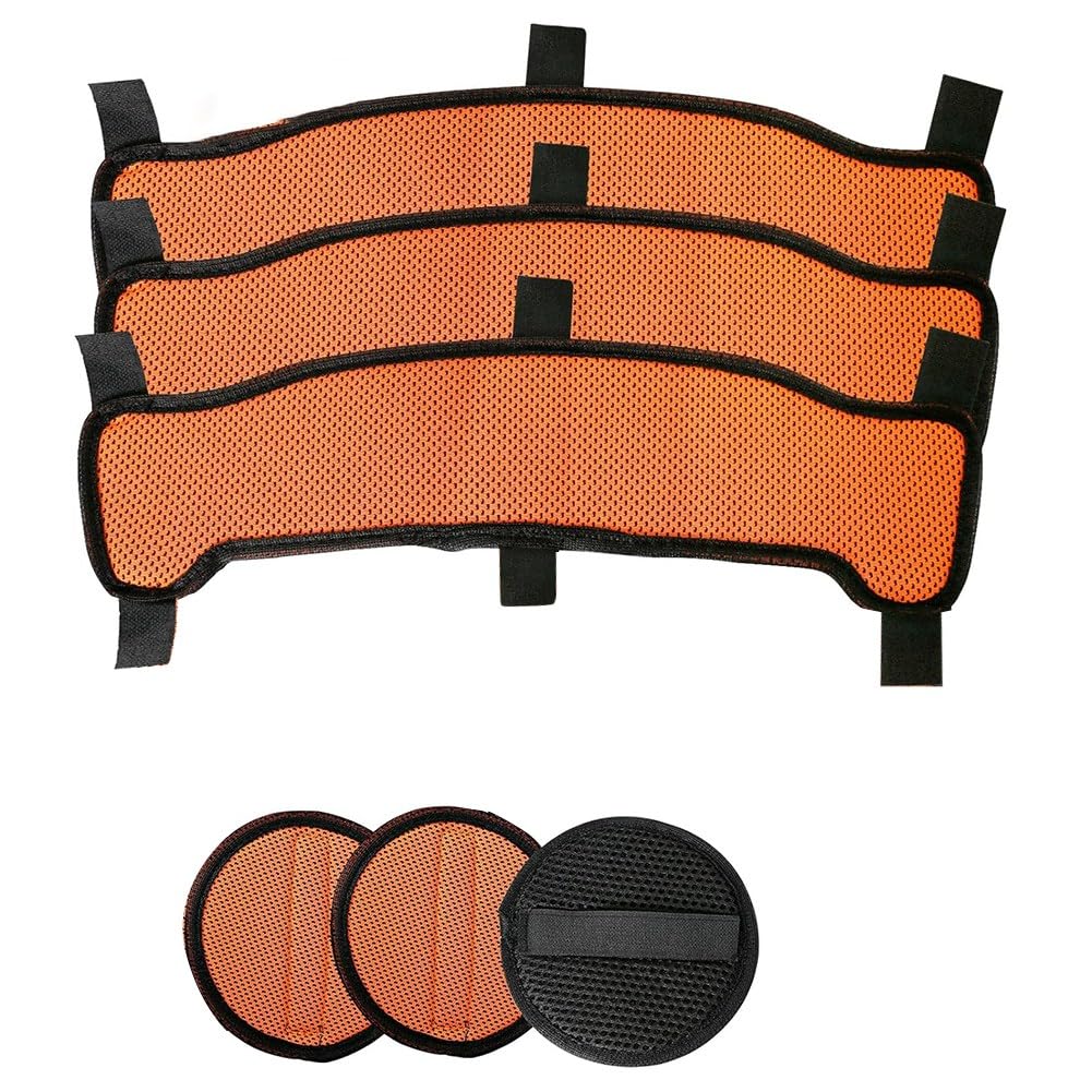 Jnchdghwa Sweat Band Set 3 Washable Hard Hat Sweat Bands with Helmet Padding 3set for Welding/Construction