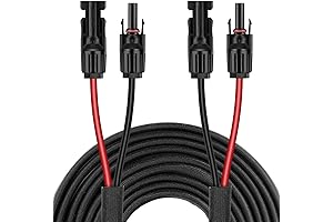 Premium 50ft Solar Panel Extension Cable: Power Your Solar System Seamlessly