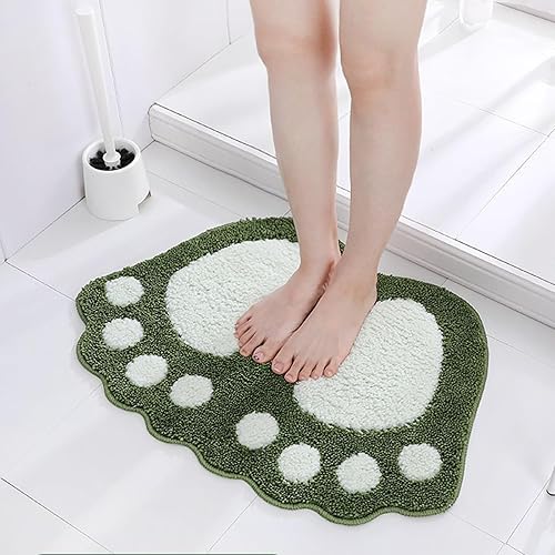 Miniatura 9 de Alfombras de baño, absorbentes de agua, antideslizantes, para usar en el baño, ducha, habitación, etc. Tapete de microfibra suave lavable a máquina