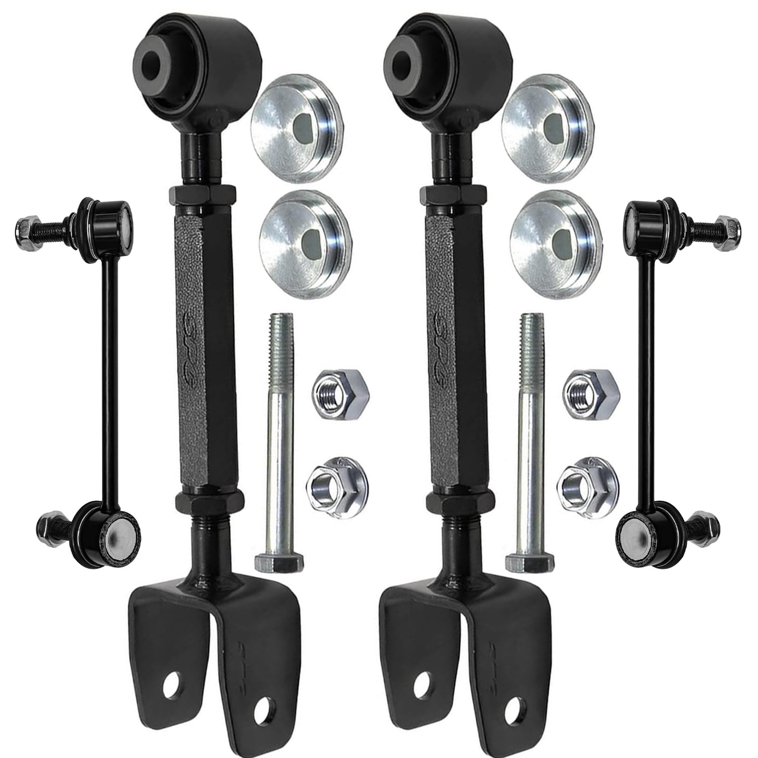 Detroit Axle - Rear 4pc Control Arms Kit for 2014 2015 2016 Mazda 3, 2