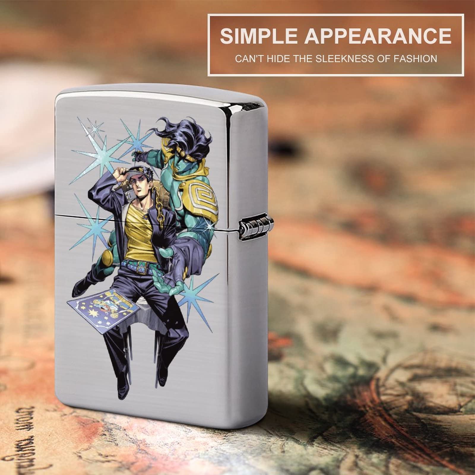 Amazon.co.jp: ライターケース ジョジョの奇妙な冒険 ZIPPO兼用