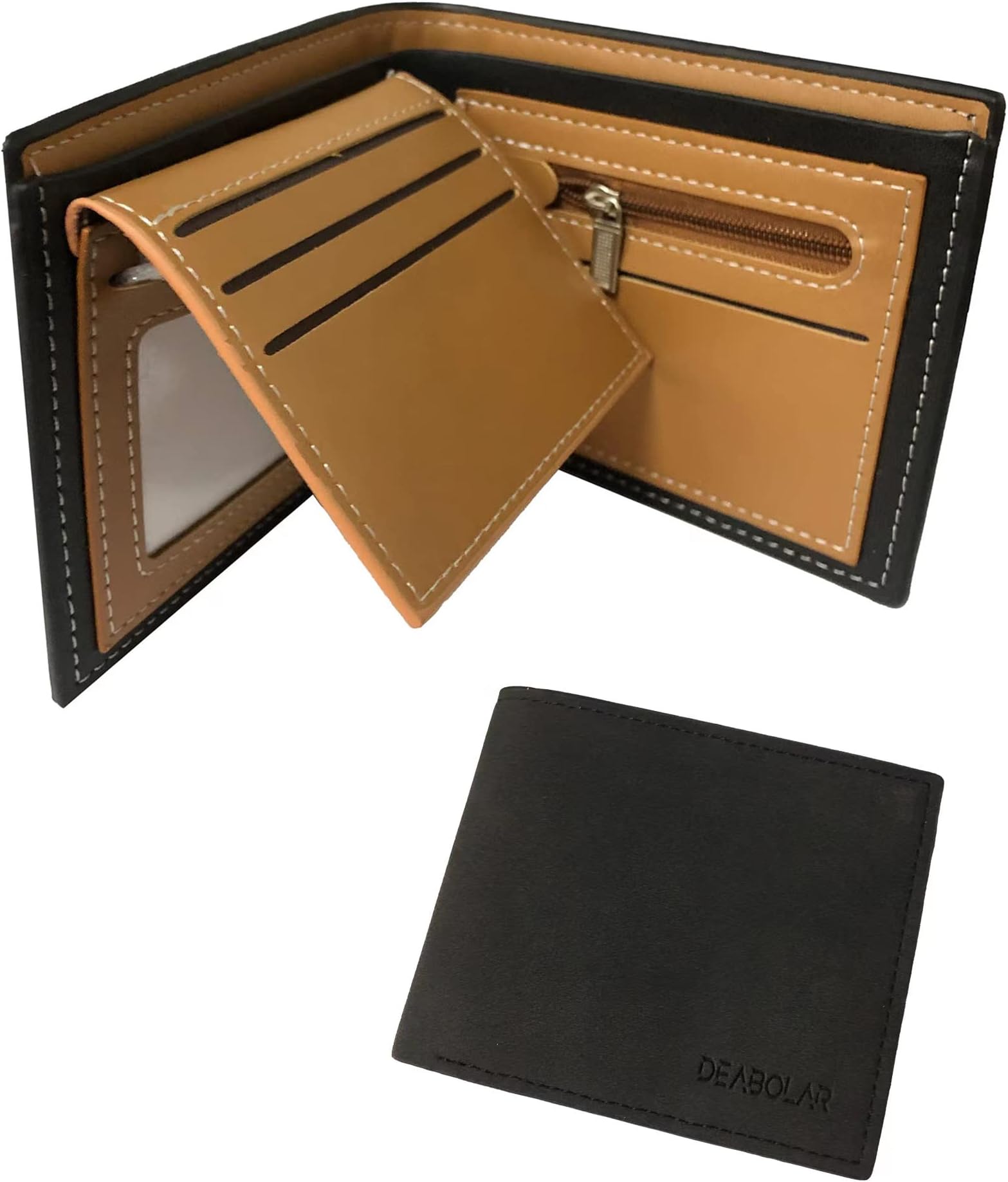 MooedcoeMen's Bifold Wallet (black)