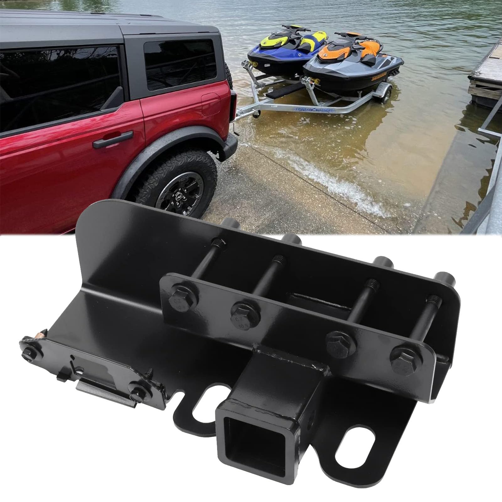 Draw-Tite Class 3 Trailer Hitch - 2-Inch Receiver For 2021-2022 Ford Bronco | 4,500 Lbs GTW Capacity