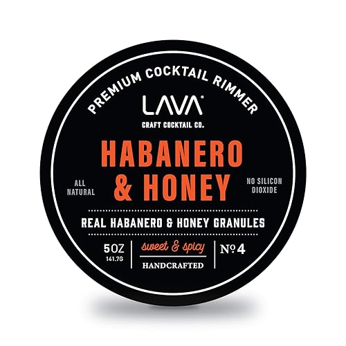 LAVA Premium Habanero & Honey Cocktail Rimmer, All Natural Rimmer