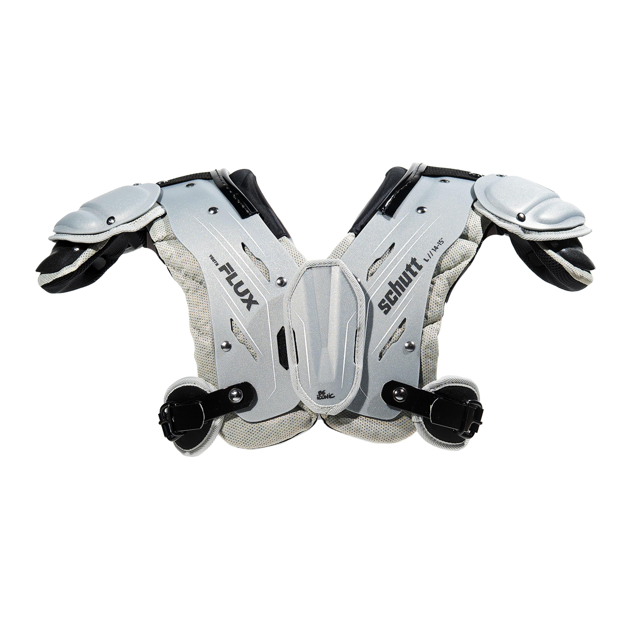 Amazon.com: Schutt XV Flux Youth Football Shoulder Pads for Youth