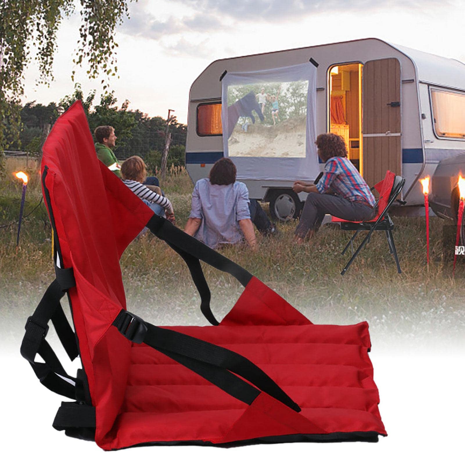 Bibest Siège Kayak - Siège de Kayak pour pagaie avec Sangles Robustes - Kayak Seat Pad - Amovible Antidérapante Rembourré Canoë Siège pour la pêche, Le Kayak, Le Rafting, Le canoë