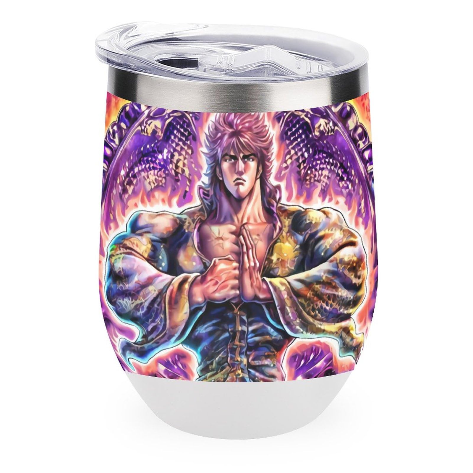 Amazon | マグカップ 蒼天の拳 天刻 霞拳志郎 パチンコ愛好者 保温