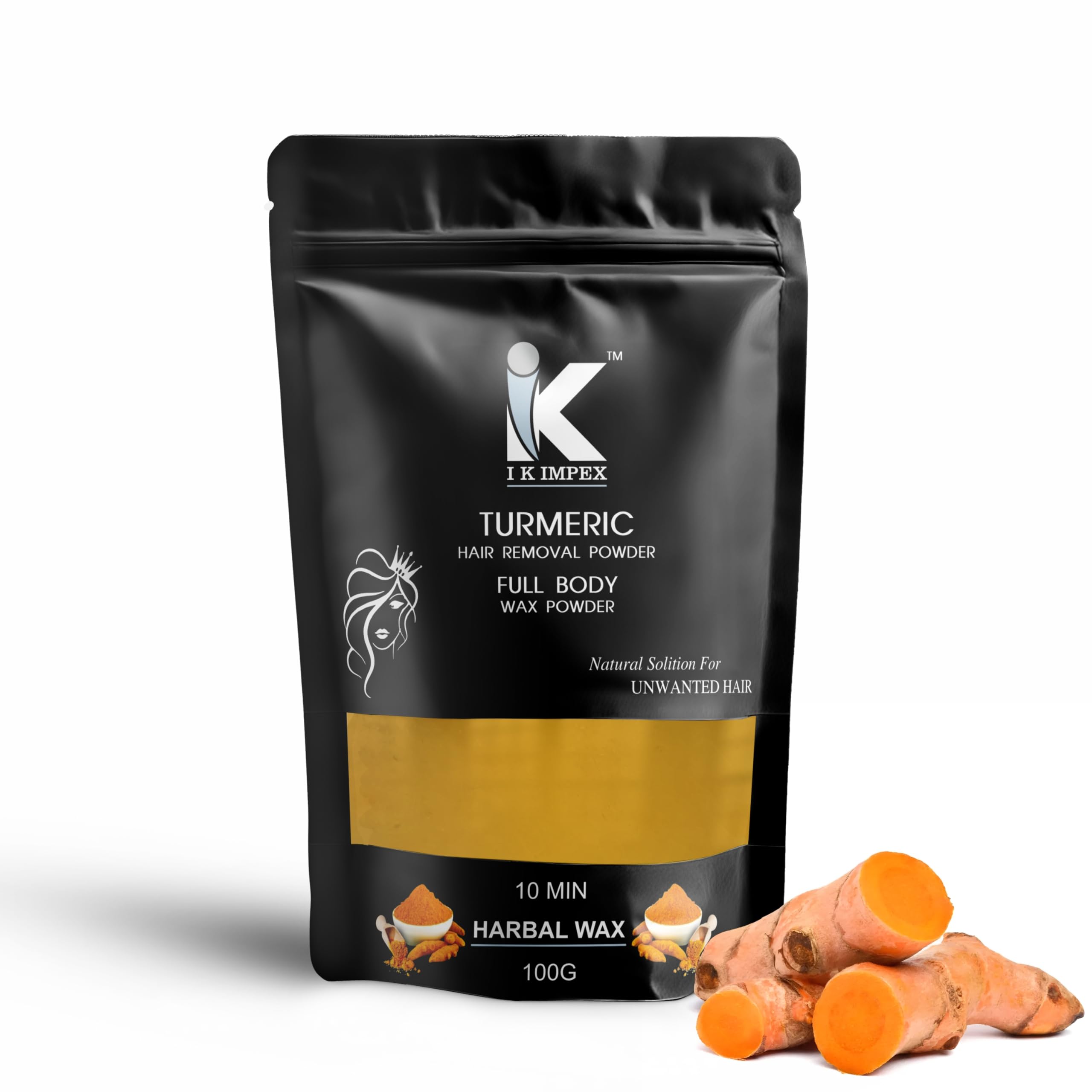 SHOPYSTAR Turmeric Facial Hair Removal Wax Powder, 10 Min Painless Herbal Hair Removal Waxing Powder, All Types Of Hair Skin Hands Legs Underarms Private Bikini Part 100Gm (Turmeric) (B0DBQ8S34M) Amazon Price History, Amazon Price Tracker