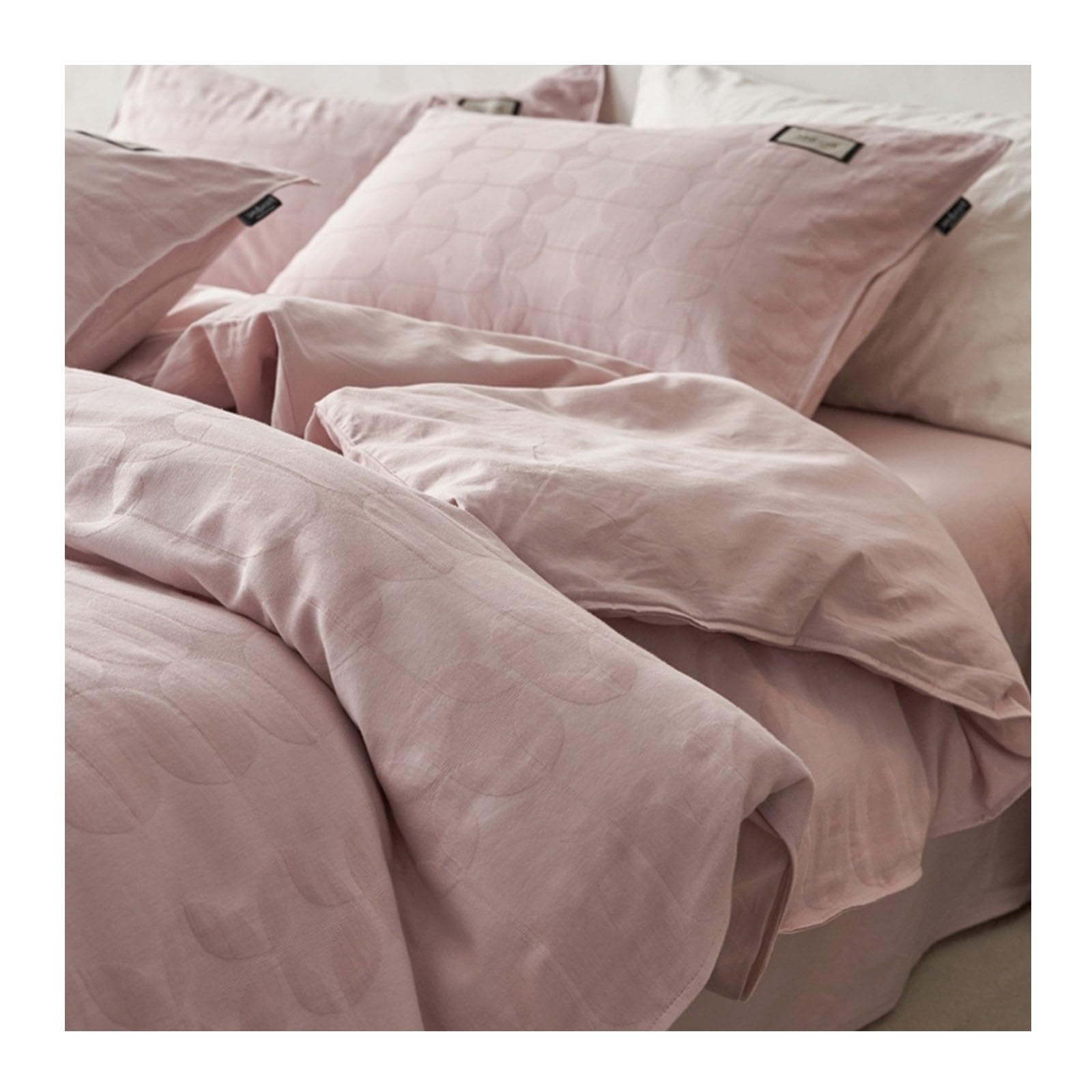 Housse de couette zippée avec attaches de coin pour lit de 2.0m