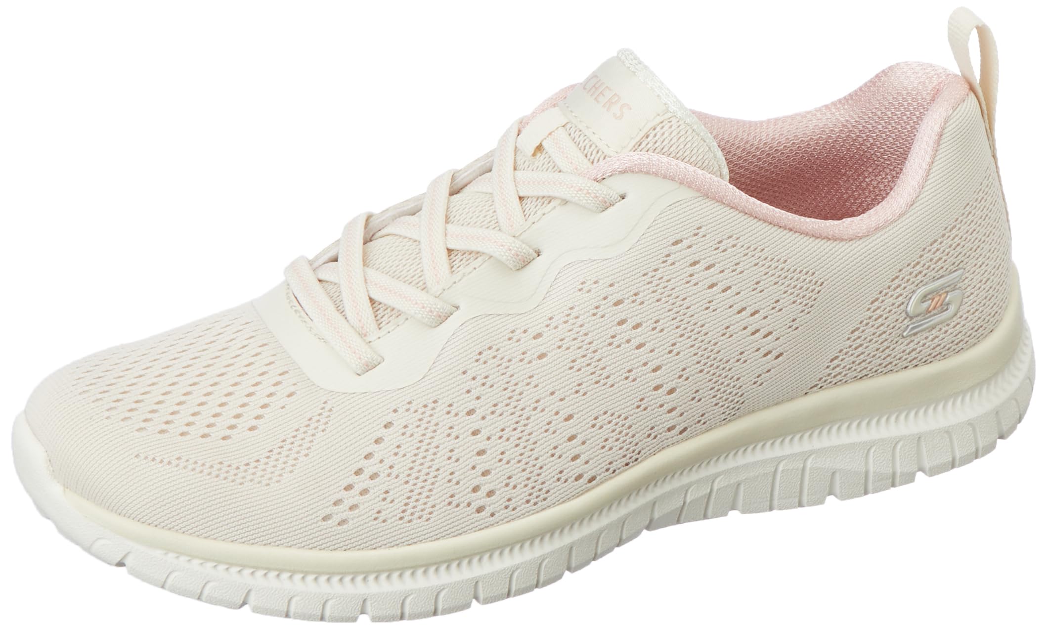 Skechers-Virtue-Womens Casual Shoes-104413-NTPK-NATURAL/PINK UK5 (B0BQHSJ2PY) Amazon Price History, Amazon Price Tracker