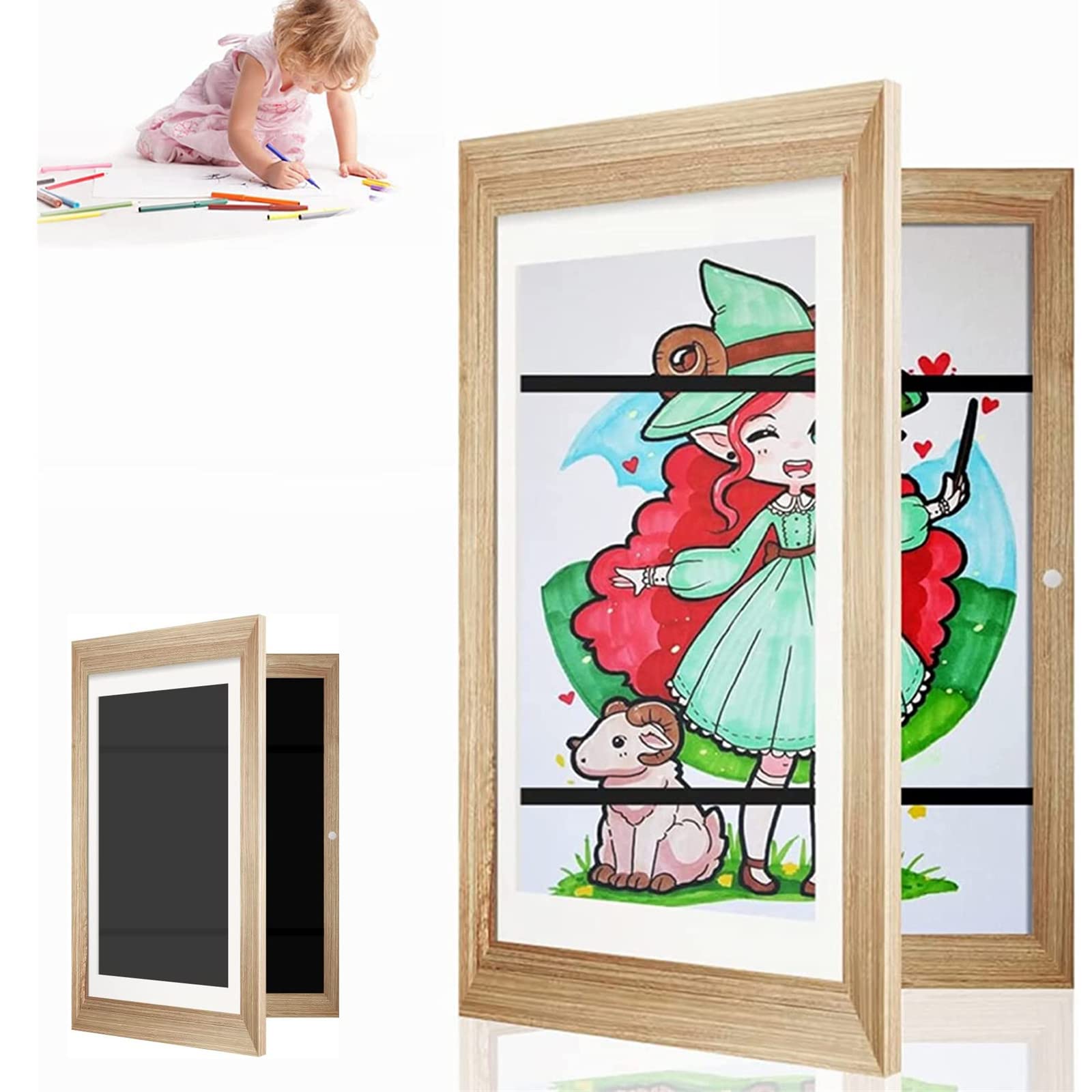 Buy Children Art Projects Kids Art Frames 2023 New Changeable Kids