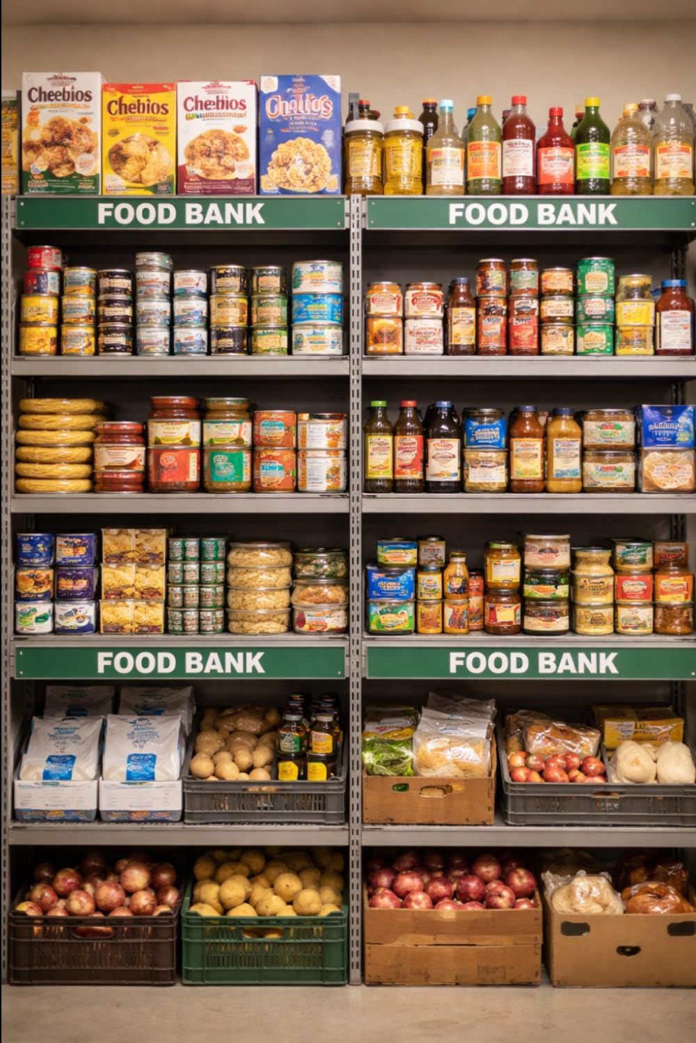 From Food Bank to Fabulous: How to Turn Emergency Groceries into Real Family Dinners (Sizzling Sauces & Condiments)