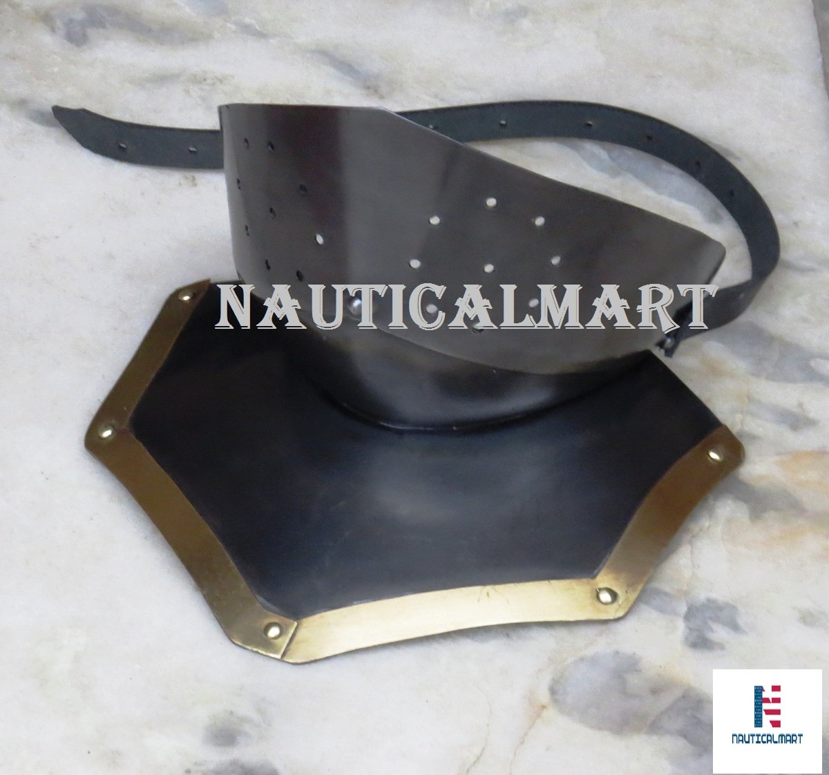 Gothic Bevor - Mild Steel