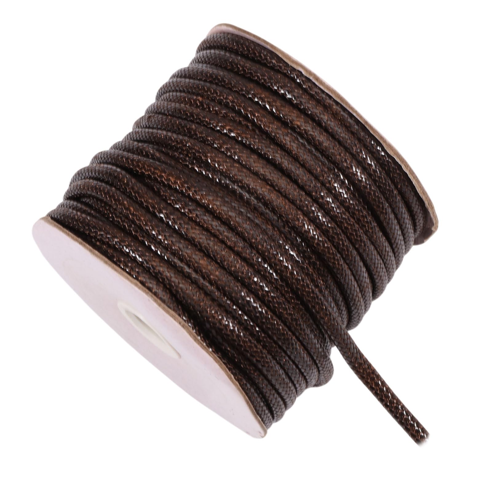 Cordón de poliéster encerado CHGCRAFT de 5 mm y 32 yardas para creación de collares y pulseras