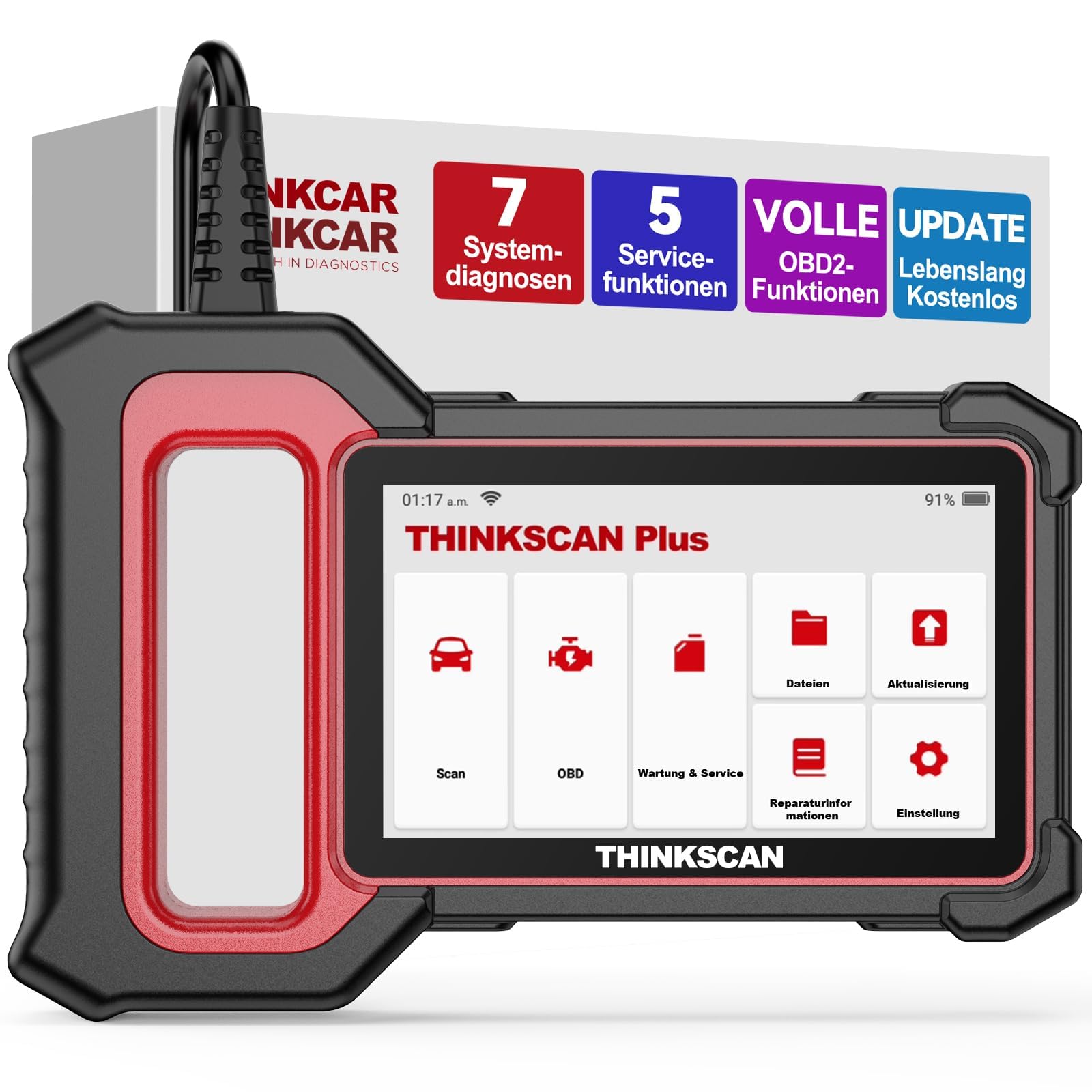 thinkcar ThinkScan Plus S7 OBD2 Diagnosegerät Auto