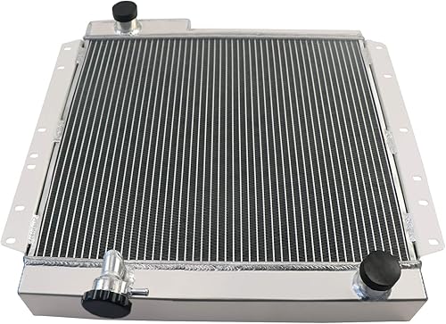 Miniatura 5 de ALLOYWORKS Radiador de aluminio de 4 filas para Toyota Land Cruiser FJ40 FJ45 Gasolina 3.9L/4.2L GAS MT