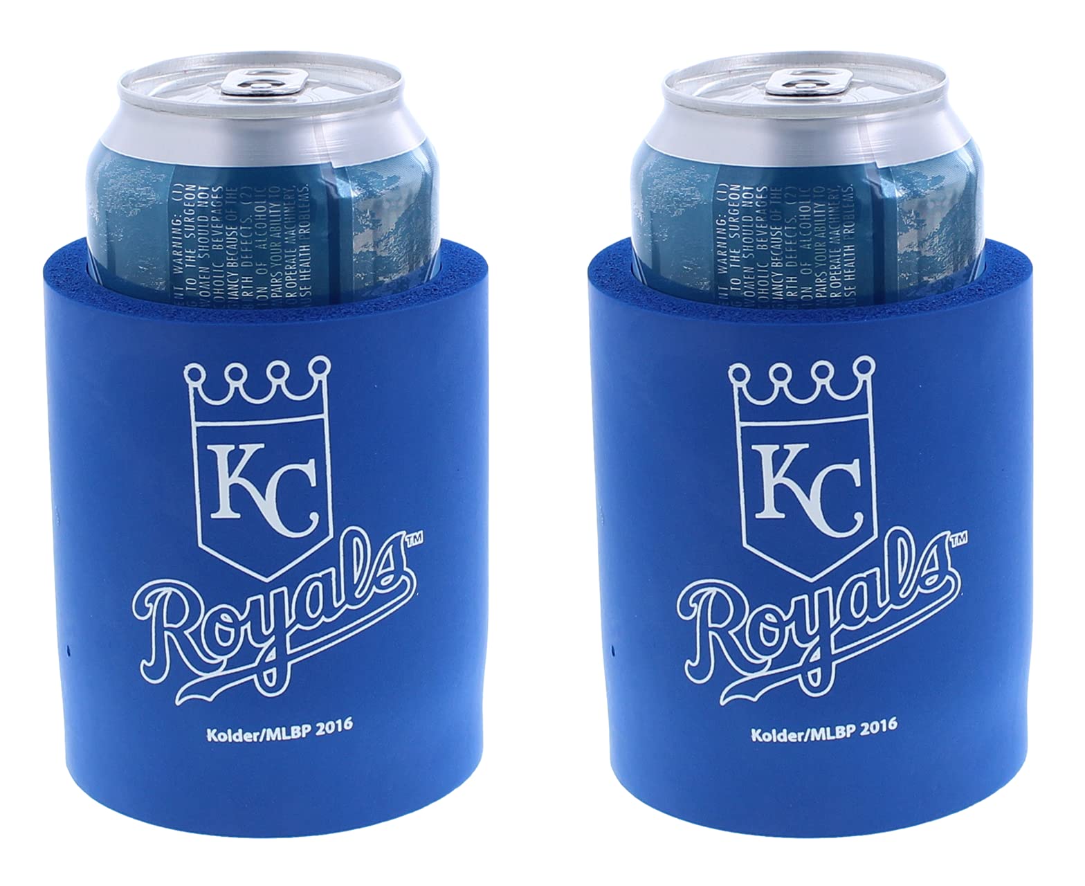 Kolder MLB Team Logo Baseball Woody Bat Can Cooler Holder - 2-Pack