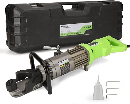 5/8" Electric Hydraulic Rebar Bender 2-2.5s Fast Bend HRB-16Green