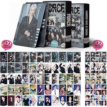 StrayKids Photocards Pack of 55 Stray Kids Lomo Cards Pack of 40 Stickers