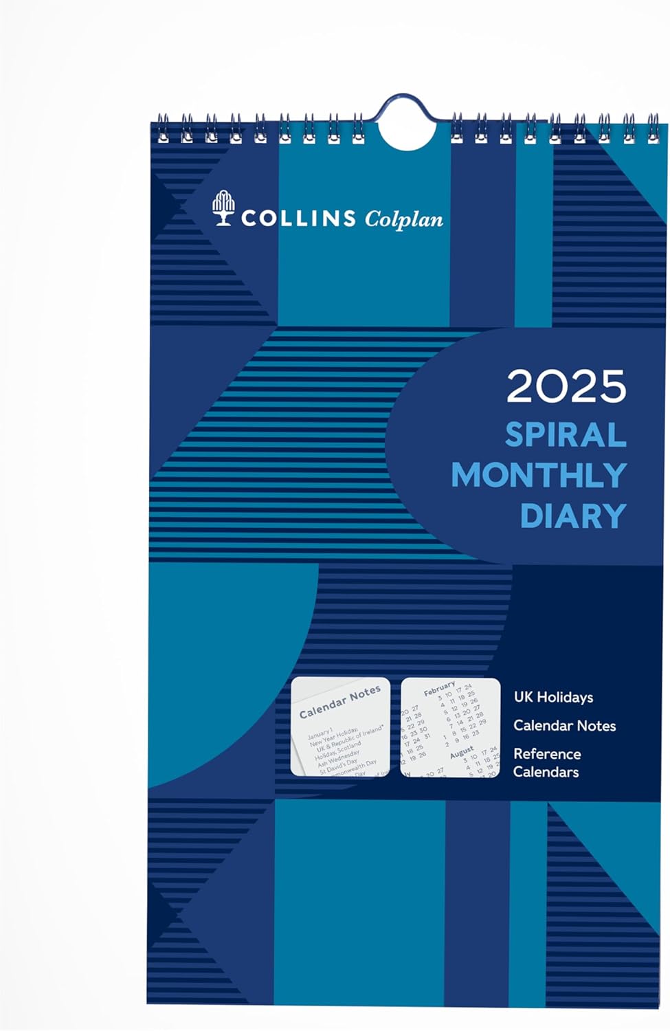 Collins Colplan 2025 Monthly Spiral Planner Calendar (6425) Month