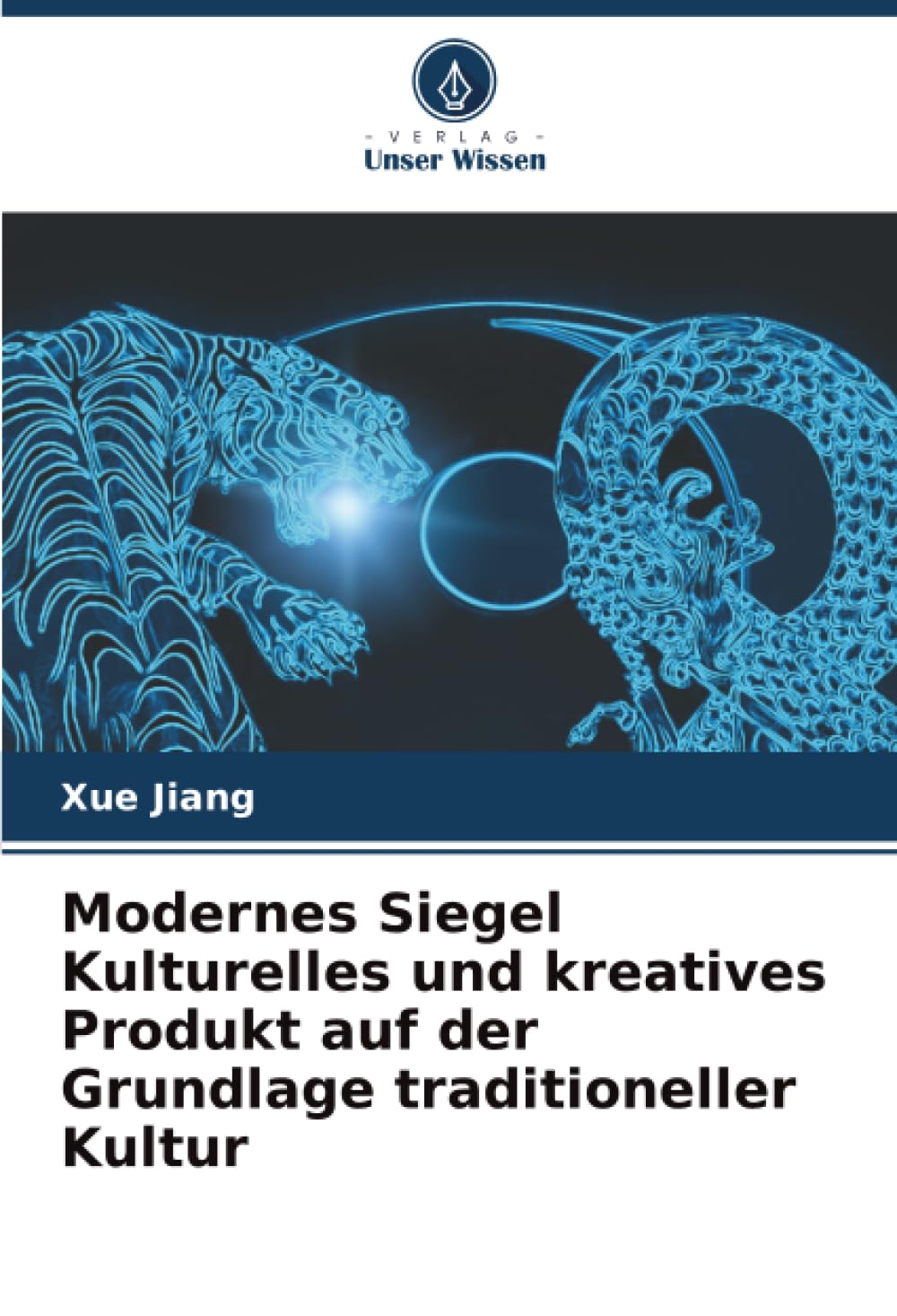 Modernes Siegel Kulturelles und kreatives Produkt auf der Grundlage traditioneller Kultur