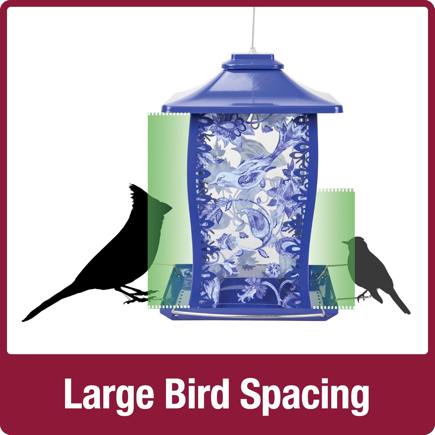 Nature's Way Bird Products Paisley Sky Gazebo Bird Feeder (GAZ-D2)