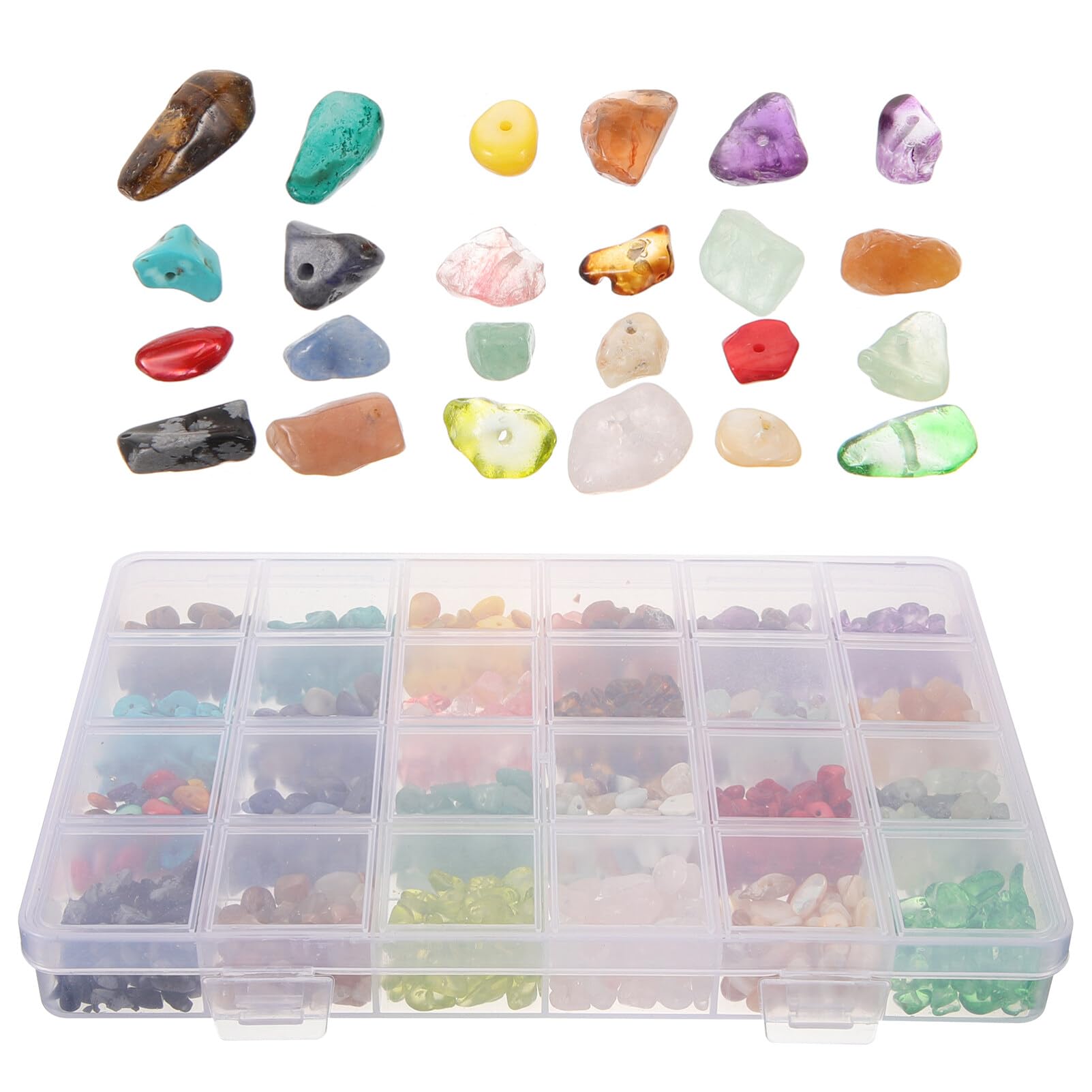 24griglia Decorative Irregolari Per Kit Per Braccialetti e Collane Facili Usare