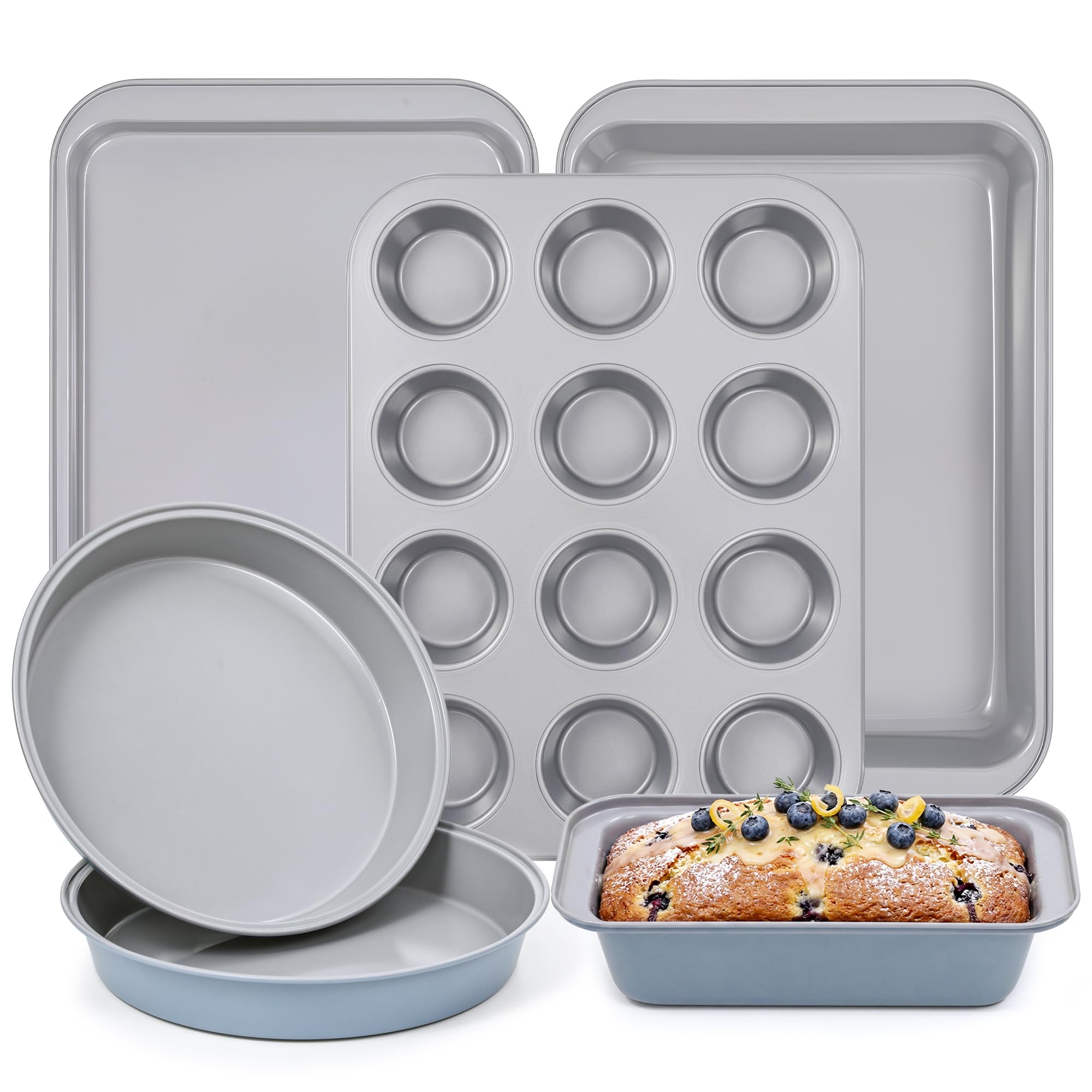 Vinino 6-Piece Baking Pans Set,