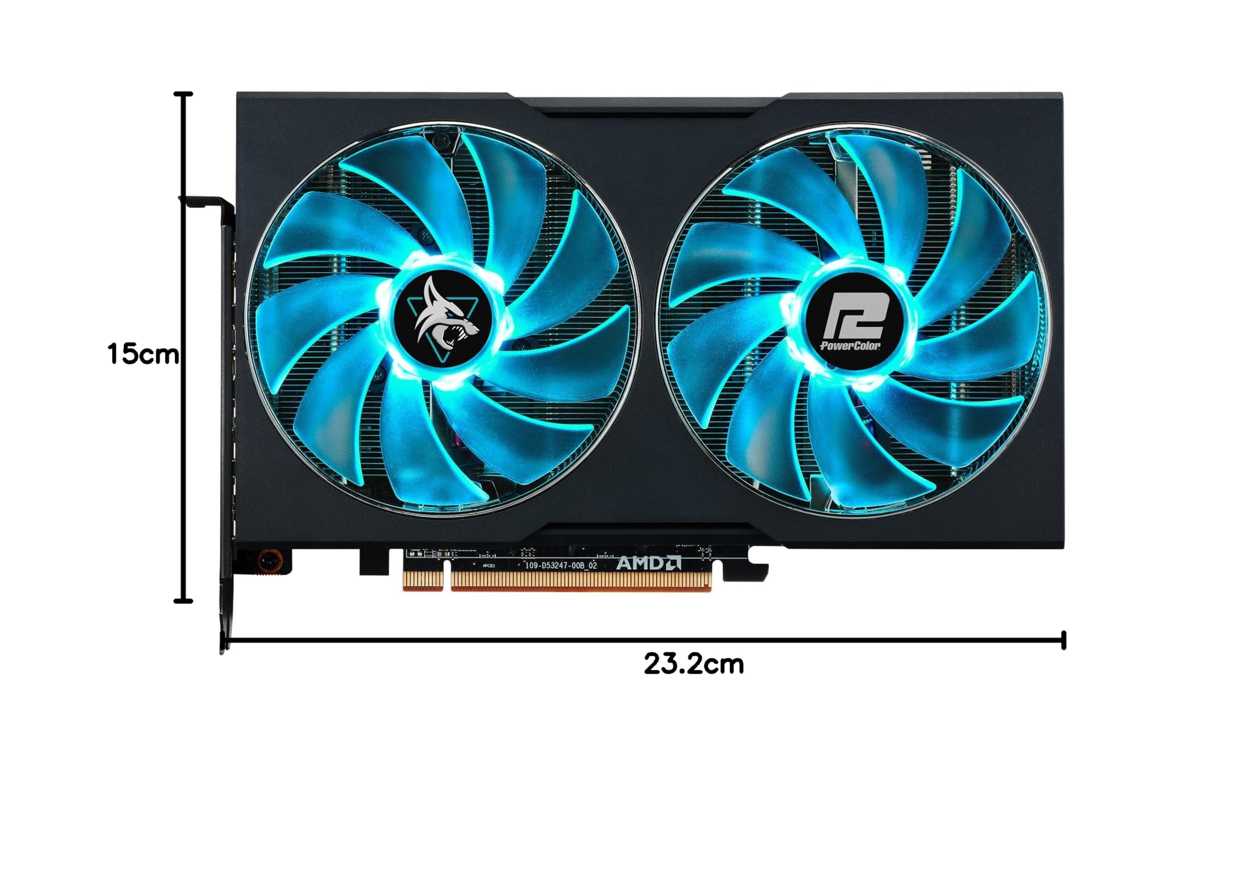 Amazon | POWERCOLOR グラフィックボード AMD Radeon RX6650XT GDDR6