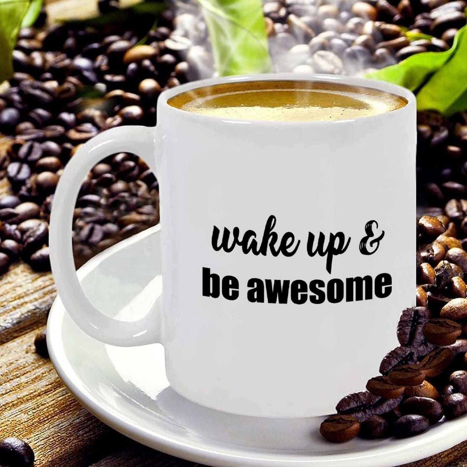Tazza In Ceramica 312ml Con Scritta "This Is What An Awesome Teenager Looks Like" - Bianca, Stampata Fronte/retro, Idea Regalo