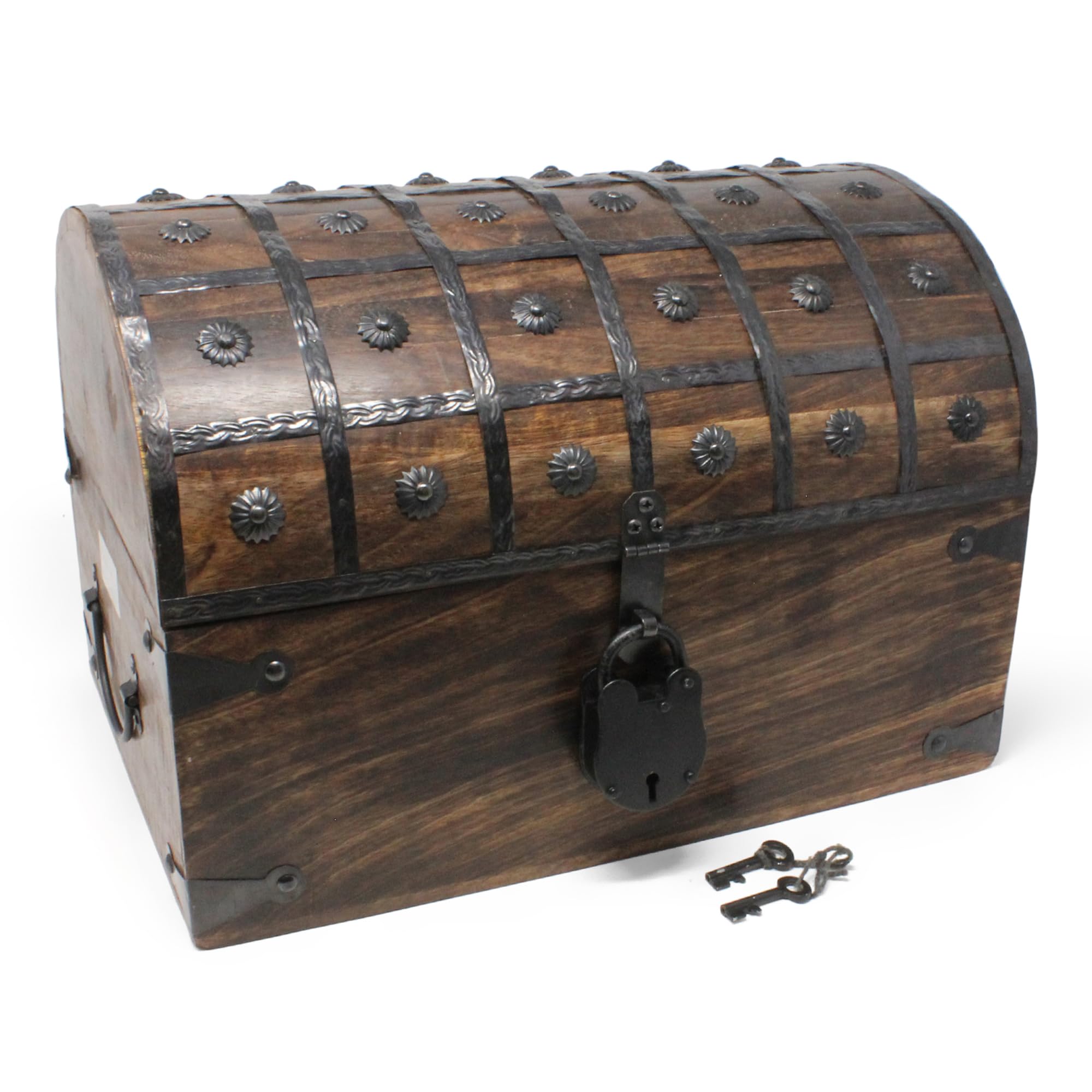 Amazon.com: Nautical Cove Pirate Treasure Chest with Iron