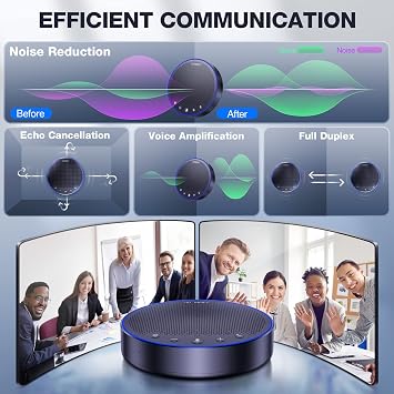 EMEET M3 Bluetooth Speakerphone Daisy Chain