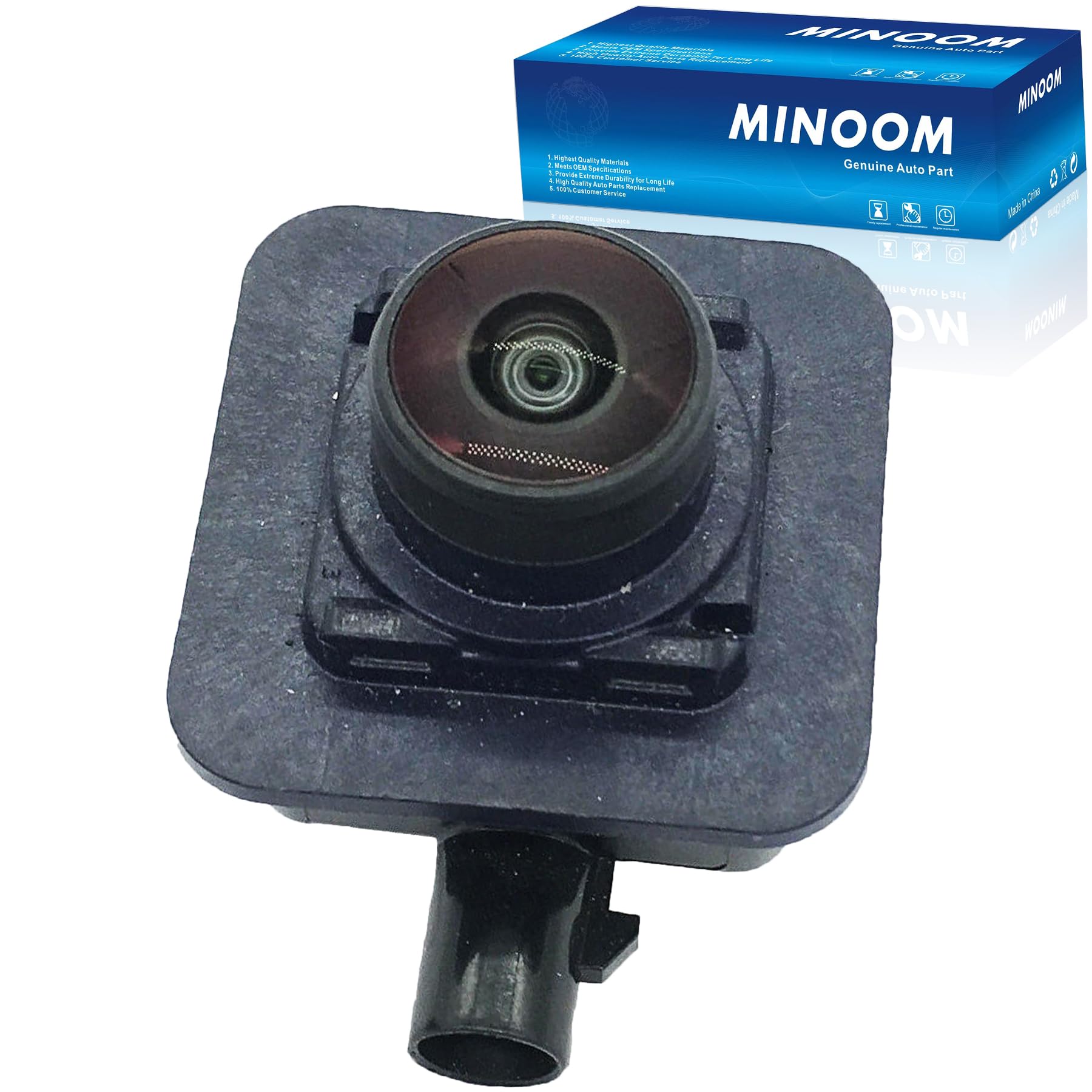 HC3T-19H222-DF Front View Grille Parking Camera Replacement for Ford F-250 F-350 Super Duty 8 Cyl 6.2L OHC NA, 8 Cyl 6.7L Diesel T/C 2017 2018 2019 Part No.#HC3T-19HH222-DH