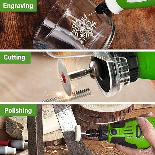 Miniatura 6 de Juego de pinzas de portabrocas de taladro, 28 piezas, kit de pinza de mandril de 0.020-0.126 in, repuesto de vástago 4486, herramienta rotativa sin